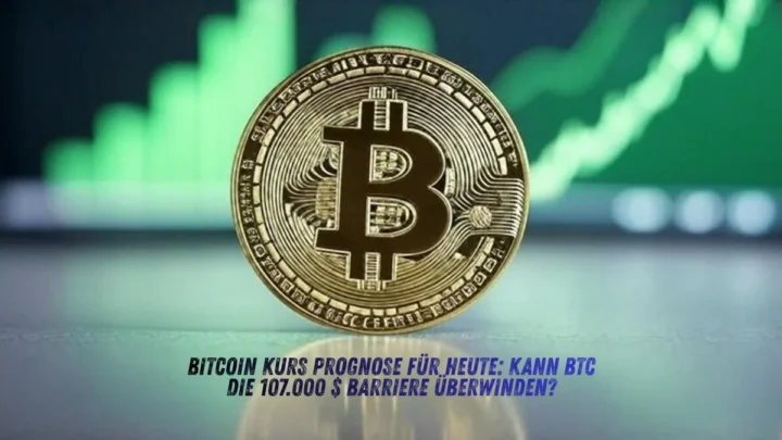 Bitcoin Kurs Prognose für heute: Kann BTC die 107.000 $ Barriere überwinden?