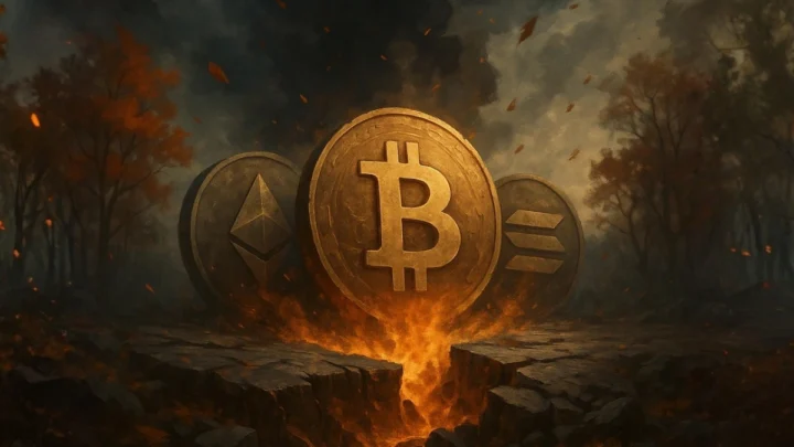 Historischer Krypto‑Crash: Markt verliert 400 Mio. US‑Dollar in Stunden