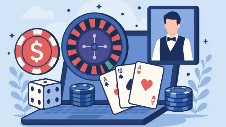 Wie funktionieren Online Casinos? | Erklärung der Technik, Sicherheit & RTP