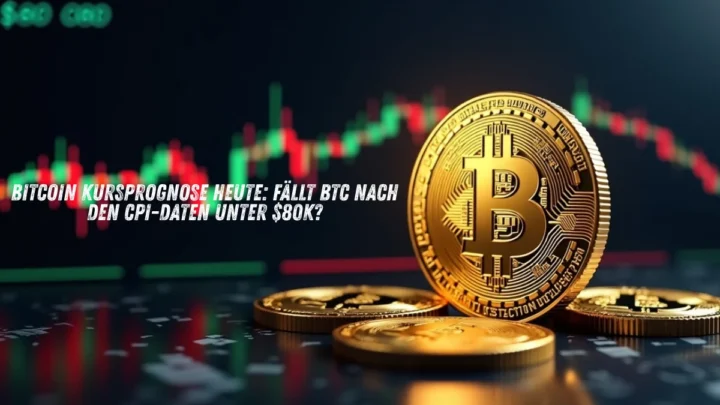 Bitcoin Kursprognose heute: Rutscht BTC nach den CPI-Daten unter $80K?