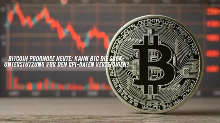 Bitcoin Prognose heute: Kann BTC die $86k-Unterstützung vor den CPI-Daten verteidigen?