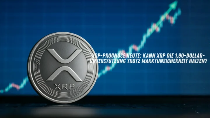XRP Prognose heute: Kann XRP die 1,90-Dollar-Unterstützung trotz Marktunsicherheit halten?