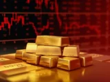 Hauptbild Goldpreis Absturz mit fallendem Chart und rotem Pfeil März 2026