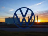 Landgericht Braunschweig Gebäude während des dritten Dieselskandal-Prozesses 202