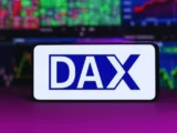 DAX 40 Börsenchart mit aktuellen Kursbewegungen deutscher Blue-Chip-Unternehmen