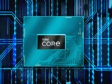 Intel-Aktie mit steigendem Kurschart am 7. April 2026, Elon Musk und Intel-Logo, Symbol für KI-Chips und Zukunftstechnologie