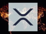 XRP-Logo mit steigender Preiskurve und Widerstandszonen