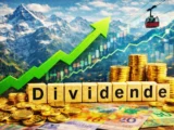 Diagramm mit steigenden Dividendenaktien und stabilen Börsenentwicklungen im Jahr 2026