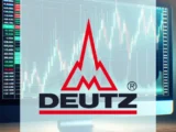 Deutz AG Aktie Kursentwicklung 2026 mit Chart und Logo des Motorenbauers aus Köln
