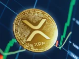 XRP Kursdiagramm mit deutlichem Rückgang unter die 1,40-Dollar-Marke und markierten Unterstützungszonen