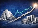Silberpreis mit Marktchart, geopolitischen Einflüssen und Analyse von Inflation, Energiekrise und Rohstoffentwicklung 2026