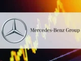 Mercedes-Benz Luxusauto mit steigendem Aktienchart – Symbol für starke Kursentwicklung am 6. Mai 2026
