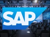 Handelsbildschirm mit Kursrückgang der SAP Aktie im DAX und begleitenden Börsenkennzahlen im Hintergrund.