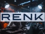 RENK Aktie Kurssturz am Freitagvormittag 8. Mai 2026 mit fallendem Chart und militärischer Antriebstechnik im Hintergrund