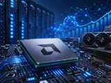Alt Text: AMD Aktie Chart mit Kursrückgang, KI-Halbleiter Marktanalyse