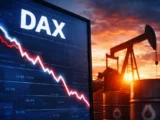 DAX-Chart mit KI-, SAP- und Rheinmetall-Aktien