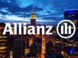 Allianz Aktie Kurschart mit Logo