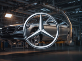Mercedes-Benz Aktie Kurschart mit E-Auto