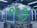 Plug Power Aktie Kursentwicklung 2026 mit Logo des amerikanischen Wasserstoff-Unternehmens