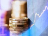 Dividendenaktien mit wachsendem Portfolio und Geldscheinen