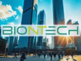 BioNTech Aktienchart mit positivem Tagesverlauf Mai 2026