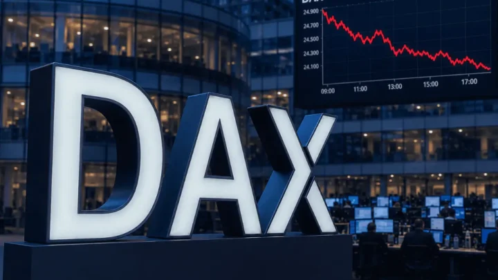DAX fällt unter 24.300 Punkte: Warum der deutsche Leitindex heute deutlich verliert