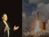 SpaceX-Rakete mit Börsenchart als Symbol für die Entwicklung der SpaceX-Aktie und ihre Milliardenbewertung.
