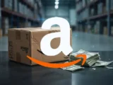 Logo der Amazon Aktie mit aktuellem Kurs und Performance