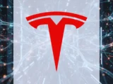 Tesla Fabrik mit Produktion von Elektrofahrzeugen