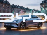 BYD Elektroauto Aktie Chart mit fallender Kursbewegung