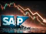 Kursentwicklung der SAP-Aktie nach Erreichen eines neuen 4-Wochen-Tiefs an der deutschen Börse.