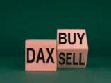 DAX-Börsenchart während der Konsolidierung nach neuem Rekordhoch
