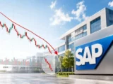 Cloud-Symbol und SAP Aktie als Symbol für digitales Wachstum