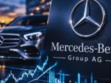 Mercedes-Benz Fahrzeug in einer Produktion
